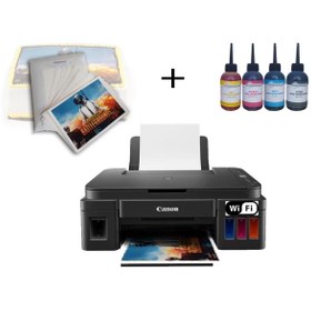 Resim Canon G3411 Gıda Boyalı Çok Fonksiyonlu Yazıcı 