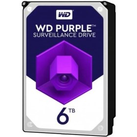 Resim Wd 3.5" 6tb Purple WD62PURZ Sata-3.0 5400RPM 128MB Harddisk 