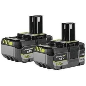 Resim Ryobi RB1850X2 Akü Seti 2x5.0Ah - 5133005305 