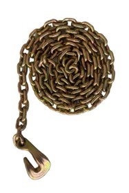 Resim HİSTİCARET Amerikan Zinciri Eğri Kancalı Yük Kaldırma Yük zinciri 10mm 3150kg 2,80m 