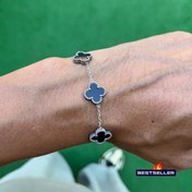 Resim RICH LUI BLACK SILVER EDITION BİLEKLİK (Paslanmaz Çelik) 