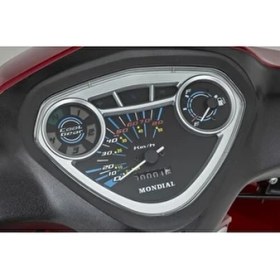 Resim Mondial 50 Sfc Mini EC Mavi Elektrikli Motosiklet Çevre Dostu Tasarım Yüksek Taşıma Kapasitesi 