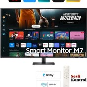 Resim Samsung Akıllı Tv-monitör 109 Ekran 43" Wi-fi Apple Android Kablosuz Görüntü Aktarım-tizen Os Akıcı Arayüz 