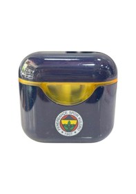 Resim Fenerbahçe Orjinal Lisanslı Lacivert Air Kalemtraş Ahşap Kutulu 6'lı Kırtasiye Seti Sarı-lacıvert 