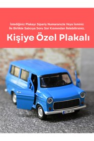 Resim bebeym Ford Transit Metal Minibüs - Otosan Metal Oyuncak Araba - Işıklı ve Sesli 