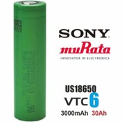 Resim Sony Vtc6 18650 3.7v 3000mah 30a Li-ion Şarj Edilebilir Pil 