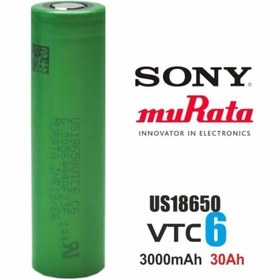 Resim Sony Vtc6 18650 3.7v 3000mah 30a Li-ion Şarj Edilebilir Pil 