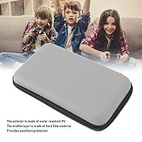 Resim Sxhlseller YENİ 3DS XL için Taşıma Çantası, Süper NES Sürümü, YENİ 2DS XL, YENİ 3DS LL, 3DS XL için, 3DS LL için, 8 Oyun Yuvası ile Sert Koruyucu Kabuk Seyahat Çantası, Su Geçirmez PU ve Sert EVA 