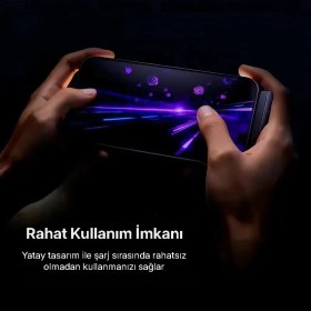 Resim Qozie 240W Type-C To Type-C 1.5m Hızlı Şarj | Standlı | Metal Başlıklı Data Kablosu 