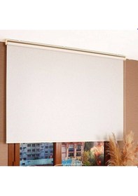 Resim Kidmex Krem Modern Stor Perde Eteksiz 