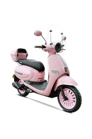 Resim Yuki Bellini 50 Benzinli Scooter - Pembe 