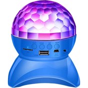 Resim Teknomila Led Işıklı Disko Topu Şarjlı Bluetooth Hoparlör Tavan Işık Yansıtma 