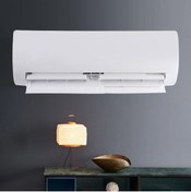 Resim Monozone Kaset Tipi Rüzgar Deflektörü Klima İçin Mini Hava Yönlendirici Klima Hava Perdesi 