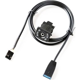 Resim Cd Aux Arayüzü + Bmw E46 İçin Kablo Sertliği, Kablo Uzunluğu: 1.5m 