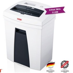 Resim Hsm Securio C16 - 5.8 MM Evrak İmha Kağıt Kırpma Makinesi 25 L 