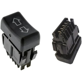 Resim Taycarex Renault 9 Cam Açma Kapama Anahtarı Düğmesi 5 Pinli / 7700705925 