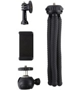 Resim Suofeng Esnek Bacaklı Ve Döner Başlı Octopus Tripod - Telefon Tutucu Ve Tabanlı Küçük Boy Fotoğraf Çekim Aracı 