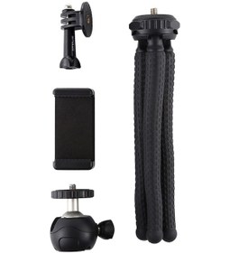 Resim Suofeng Esnek Bacaklı Ve Döner Başlı Octopus Tripod - Telefon Tutucu Ve Tabanlı Küçük Boy Fotoğraf Çekim Aracı 