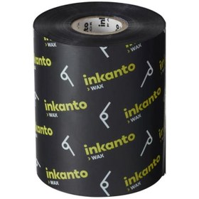 Resim Inkanto Wax Ribon Siyah 50mm X 300mt (OUT) 