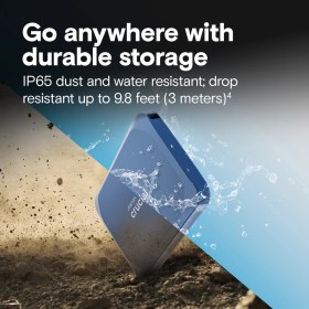 Resim Crucial X10 1 TB Taşınabilir SSD USB Type C Bağlantı 2100 MB/s Okuma Hızı ile Hızlı Veri Transferi 