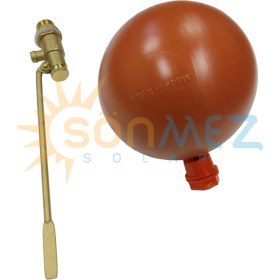 Resim Sönmez Güneş Enerjisi 1/2 Şamandıra Su Deposu Şamandırası Plastik Toplu Flatör 