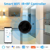 Resim Akıllı Ev WiFi Uzaktan Kumanda Merkezi, IR Uzaktan Kumanda, Alexa, Tuya APP ile Uyumlu, Akıllı Yaşam - USB Güçlü, PC Malzeme 