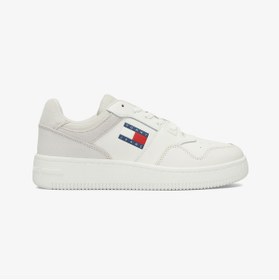 Resim Tommy Hilfiger Tommy Jeans Retro Basket Kadın Gri Sneaker 