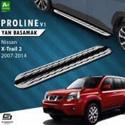 Resim S-Dizayn Nissan X-Trail T31 OEM Still Pro V2 Aluminyum Yan Basamak 173 Cm 2007-2014 