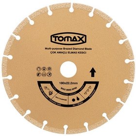 Resim Çok Amaçlı Elmas Kesici Disk - 180x22 Tdrtr 