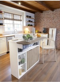 Resim Kelebek Yemek Masası Mutfak Masası Katlanır Pratik Tekerlekli Oval Ceviz 