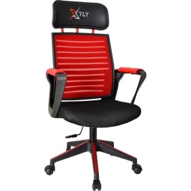 Resim Xfly Plastik Ayaklı Oyuncu Koltuğu-Kırmızı File-2400C0545 