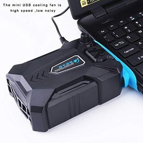 Resim CoolCold Ayarlanabilir Vakumlu Gaming Laptop Soğutucu Fan 