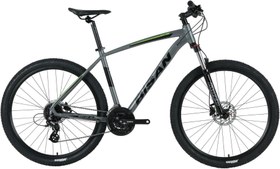 Resim Bisan MTX7300 26 Jant 24 Vites 48CM Erkek Dağ Bisikleti Gri - Yeşil 