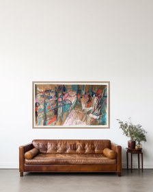 Resim Ali'nin Odası, 2024 - 110 x 195 cm / Çerçevesiz 