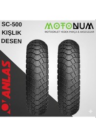 Resim Rks Newlight 125 Ön Ve Arka Lastik Takımı -sc500-kışlık- Lstk00208 