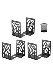 Resim Hype Store Officemate Kitap destekleri, ağır, 25,4 cm, çelik, siyah (93182) 