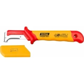 Resim Total THIDCK1851 50X185MM Vde Kanca Bıçak Kablo Sıyırma-Soyma Bıçağı Izoleli 