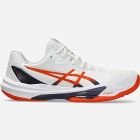 Resim Asics SKY ELITE FF 3 Erkek Beyaz Voleybol Ayakkabısı 1051A080-103 