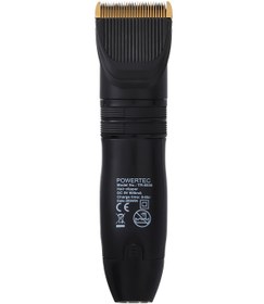 Resim POWERTEC TR-6500 Profesyonel Yedek Bataryalı Şarjlı Saç Sakal Tıraş Makinesi 