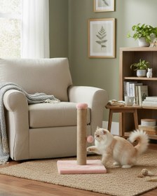 Resim Reyo Pet Kedi Tırmalama Tahtası Pembe 42 cm 