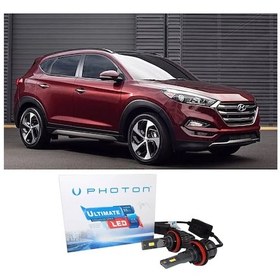 Resim Hyundai Tucson Led Xenon Sis Far Ampulü H8 Ultimate 9500 Lumens Yeni Seri Beyaz 2015-2018 