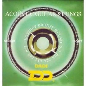 Resim DADI AG240 Light Akustik Gitar Teli (12-53) 