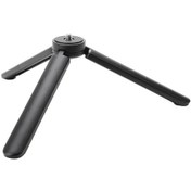 Resim Mufunye Siyah Alüminyum Alaşımlı Taşınabilir Tripod, 7.3cm Yükseklik, 126g Hafif 