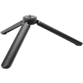 Resim Mufunye Siyah Alüminyum Alaşımlı Taşınabilir Tripod, 7.3cm Yükseklik, 126g Hafif 