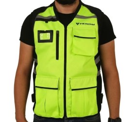 Resim Venom VN-911 Reflektif Yelek Sarı 