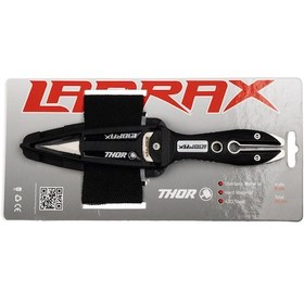 Resim Labrax Thor Dalış Bıçağı - Bıçak + Kol Bandı / Siyah 