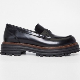 Resim Valmenti Kadın Siyah Açma Deri Loafer Ayakkabı 33 52107 Bn Ayk Sk23/24 Siyah 