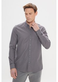 Resim Ac&Co / Altınyıldız Classics Erkek Gömlek (476750289) Gri 