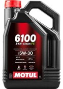 Resim Motul 6100 Syn-Clean Fe 5W-30 Dpf Partiküllü Acea C2-C3 Motor Yağı 4 L 