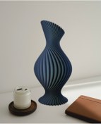 Resim ÖzSev3D Spiral Vazo 